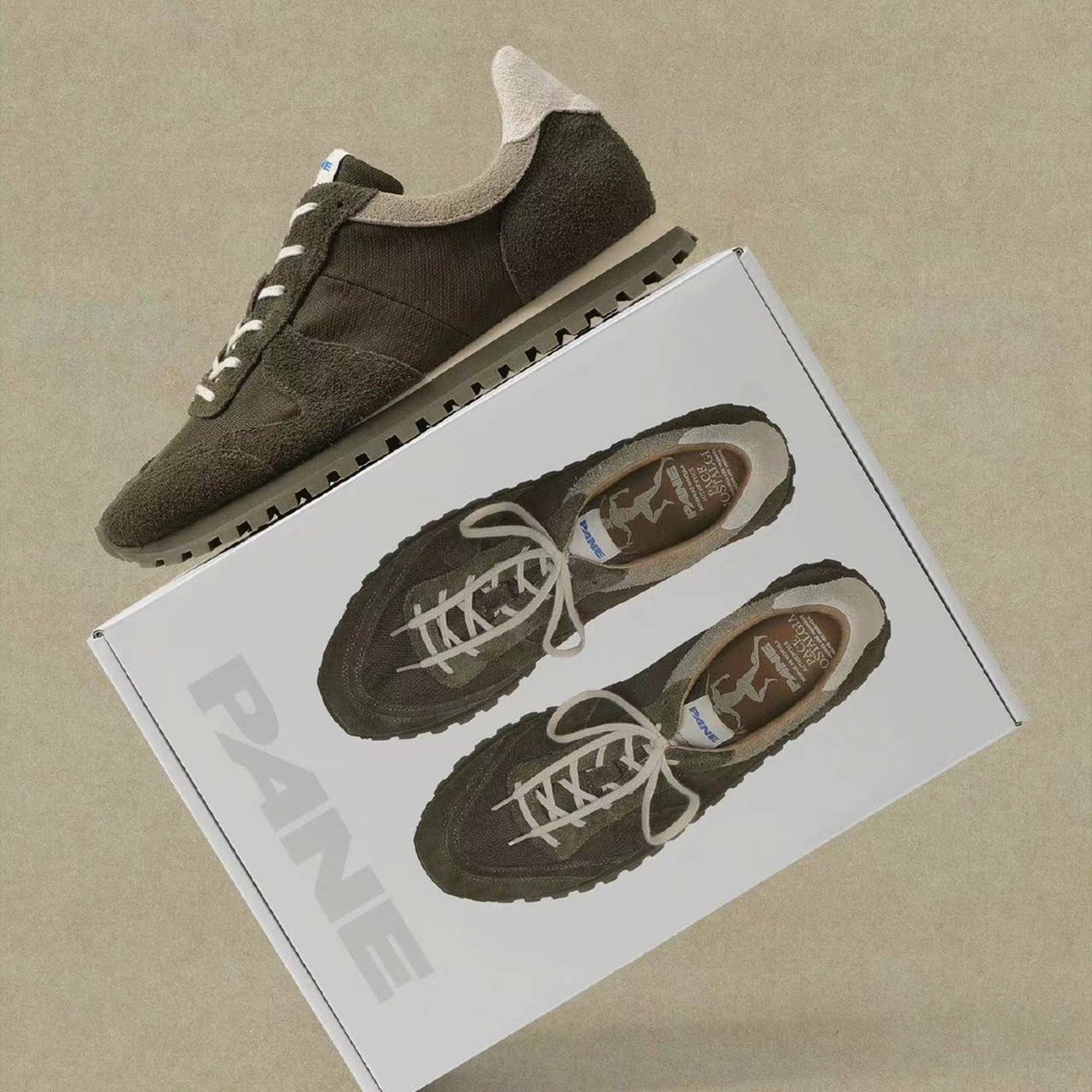 Pane Pace Nostalgia Men’s Shoes – Sea Moss