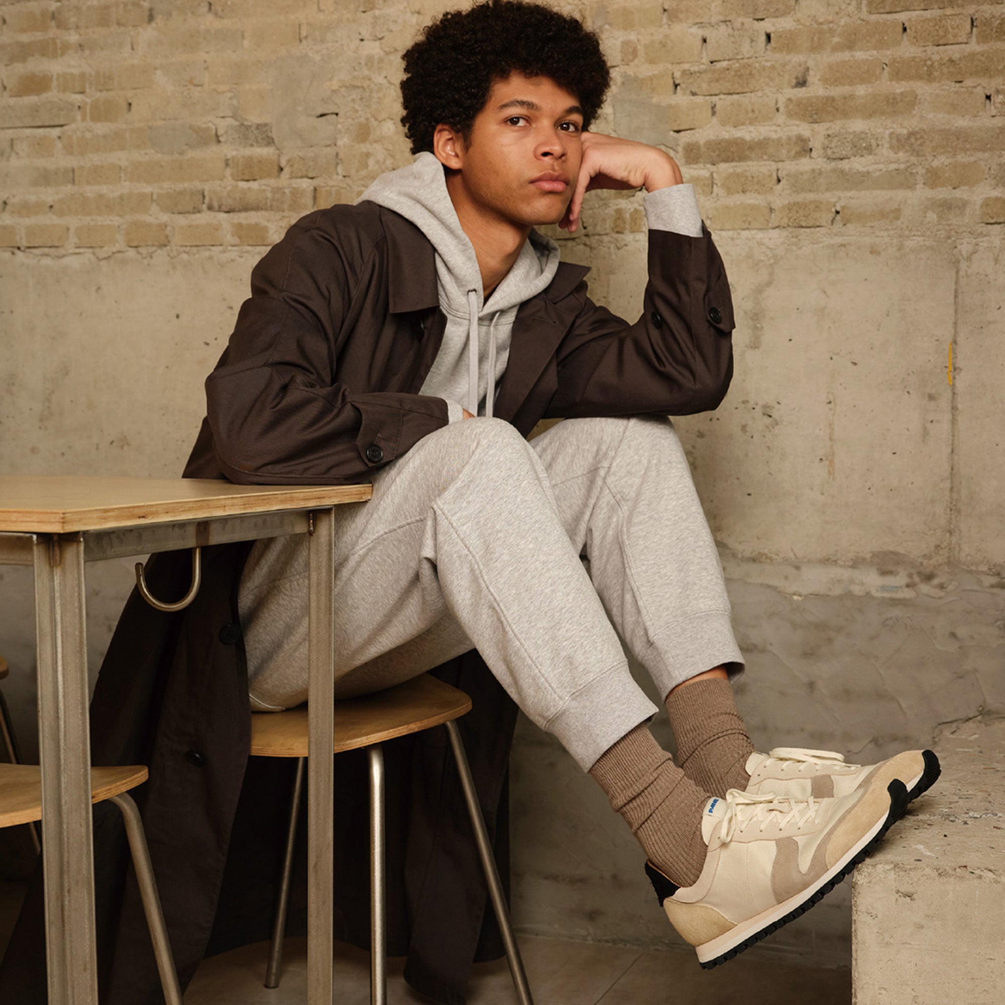 Pane Pace Nostalgia Men’s Shoes – Sandstone