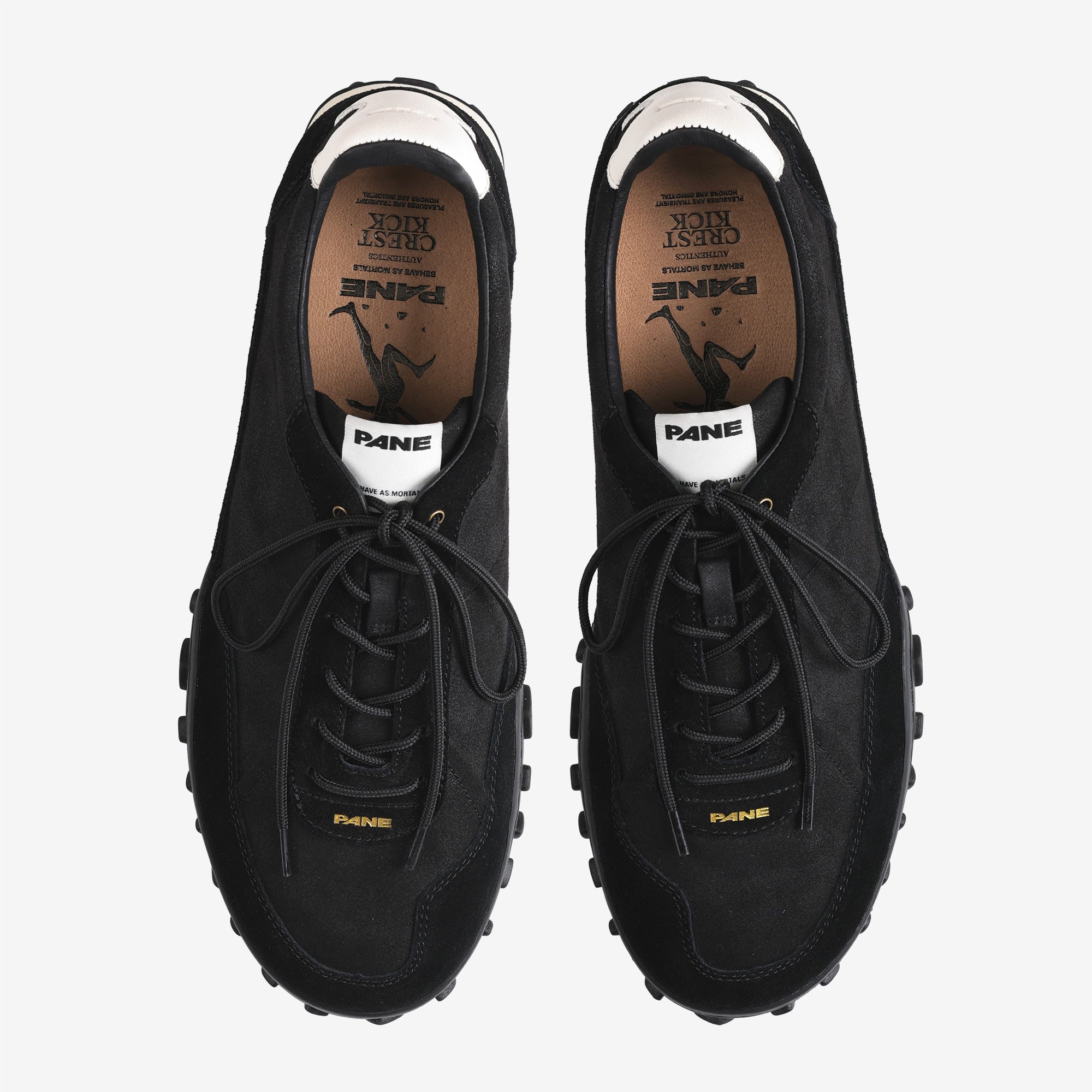 Pane Crest Kick Men’s Shoes – Bitumen