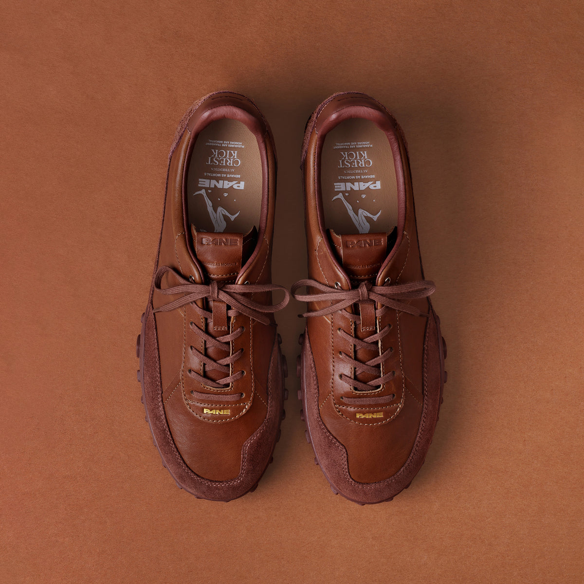 Pane Crest Kick Men’s Shoes - Smoke Paprika
