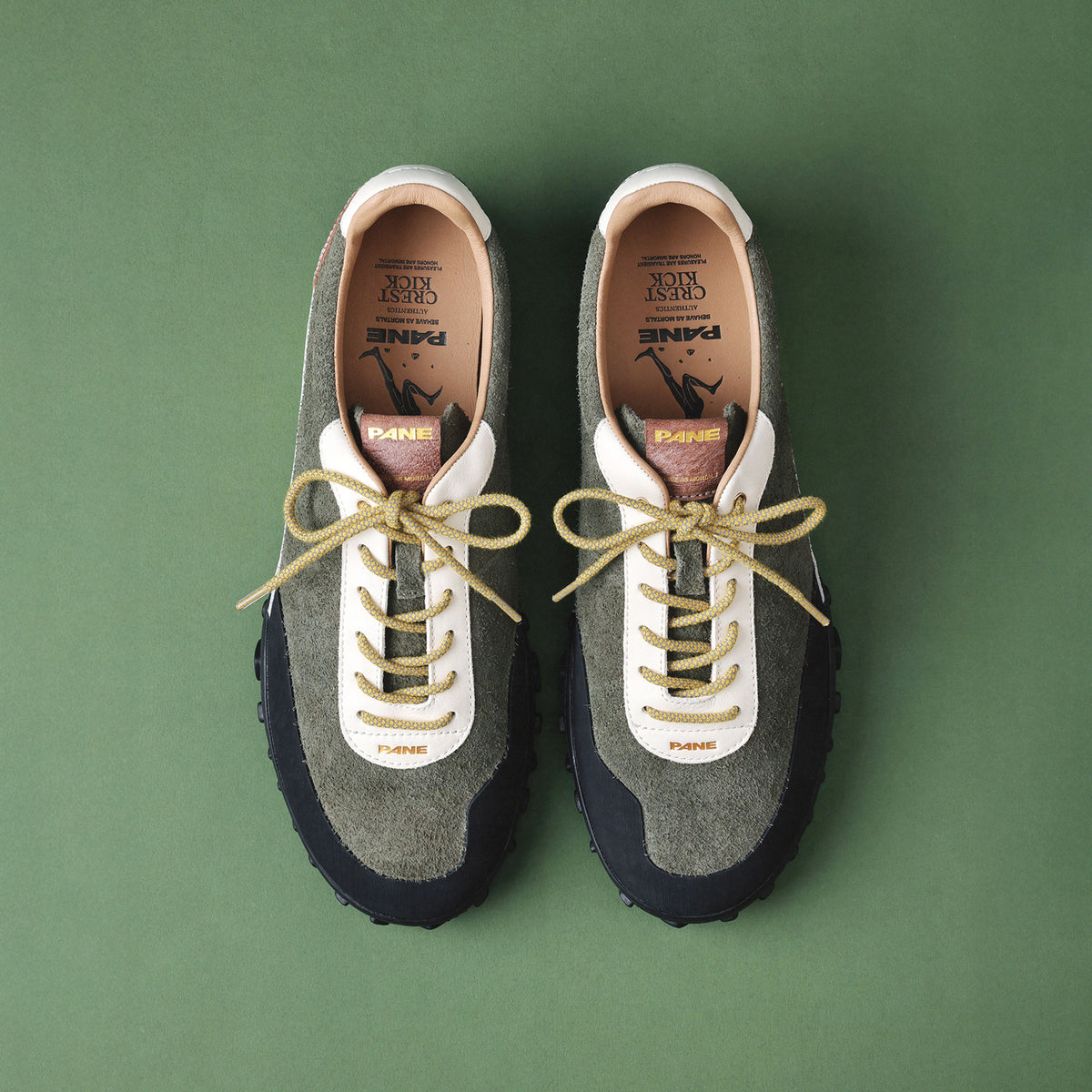 Pane Crest Kick Women’s Shoes - Moss Star