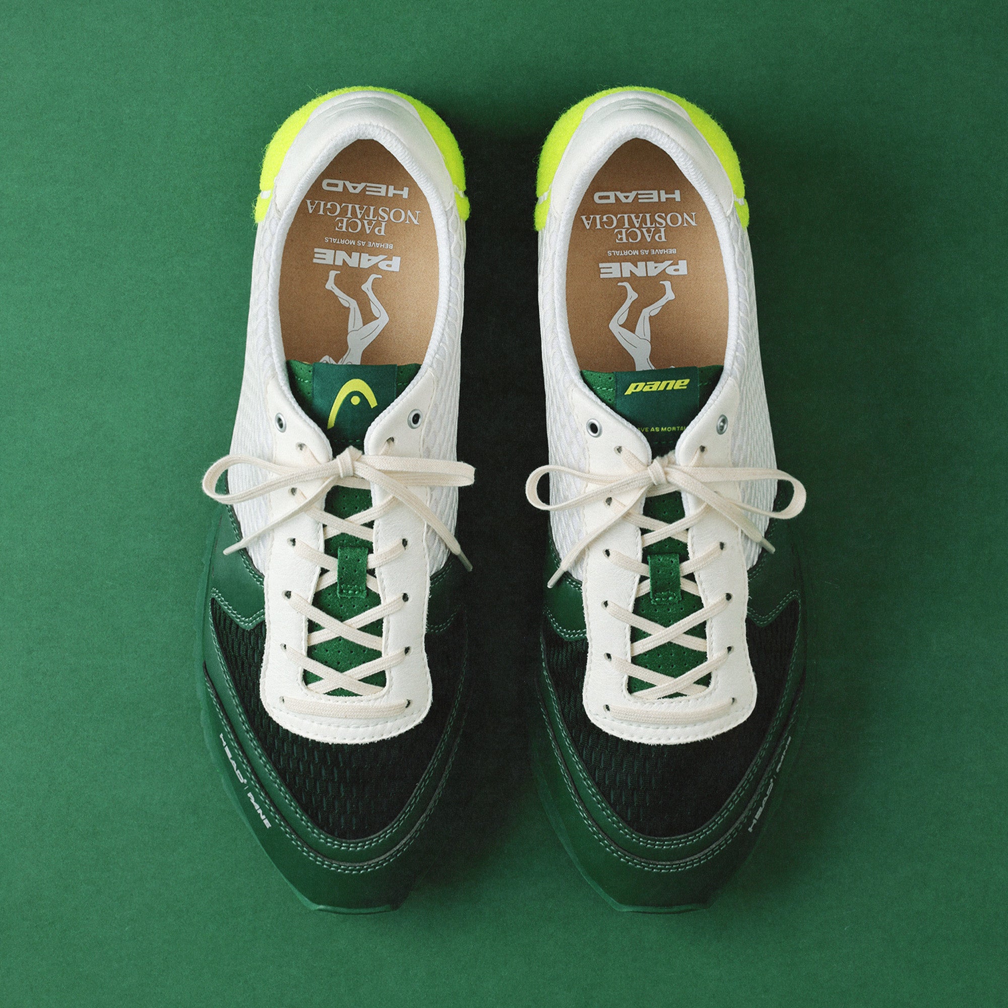 PANE x HEAD Pace Nostalgia Women’s Shoes – Court Verde