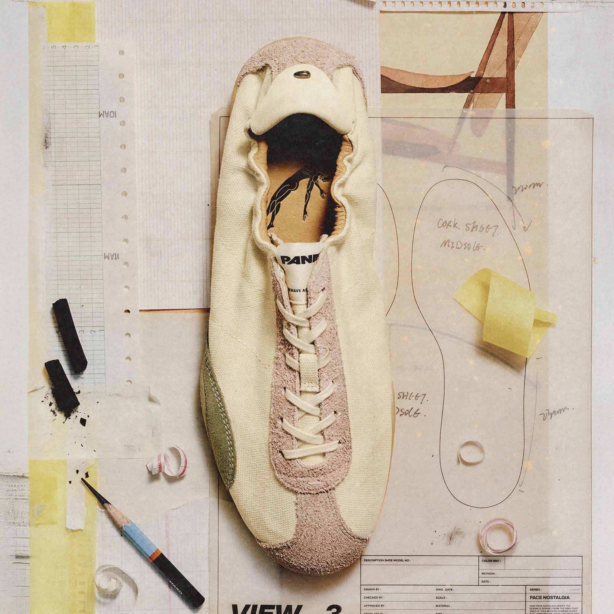 Pane Zephyr Training Pouching Men’s Shoes – Hologram Fade