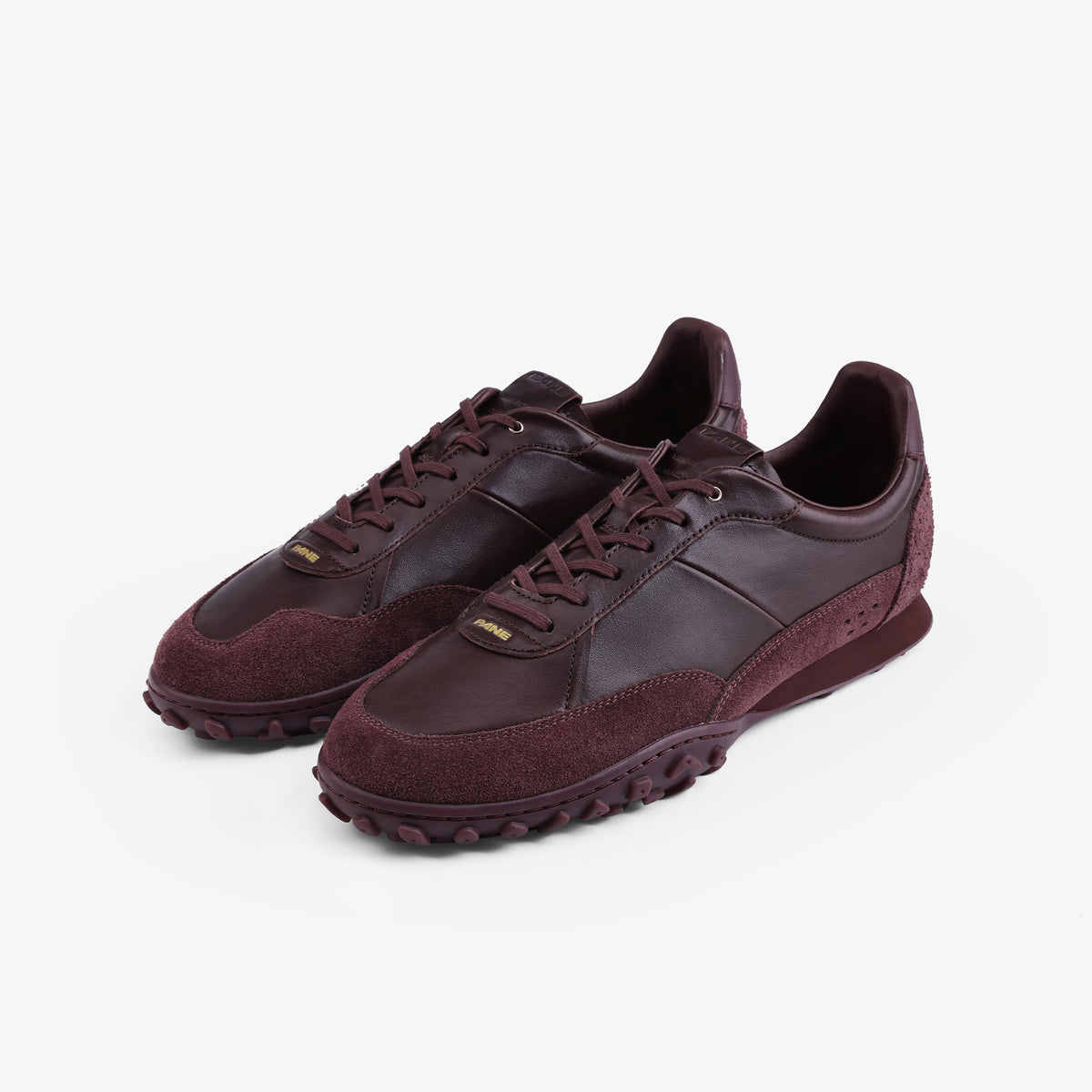 Pane Crest Kick Men’s Shoes - Mahogany