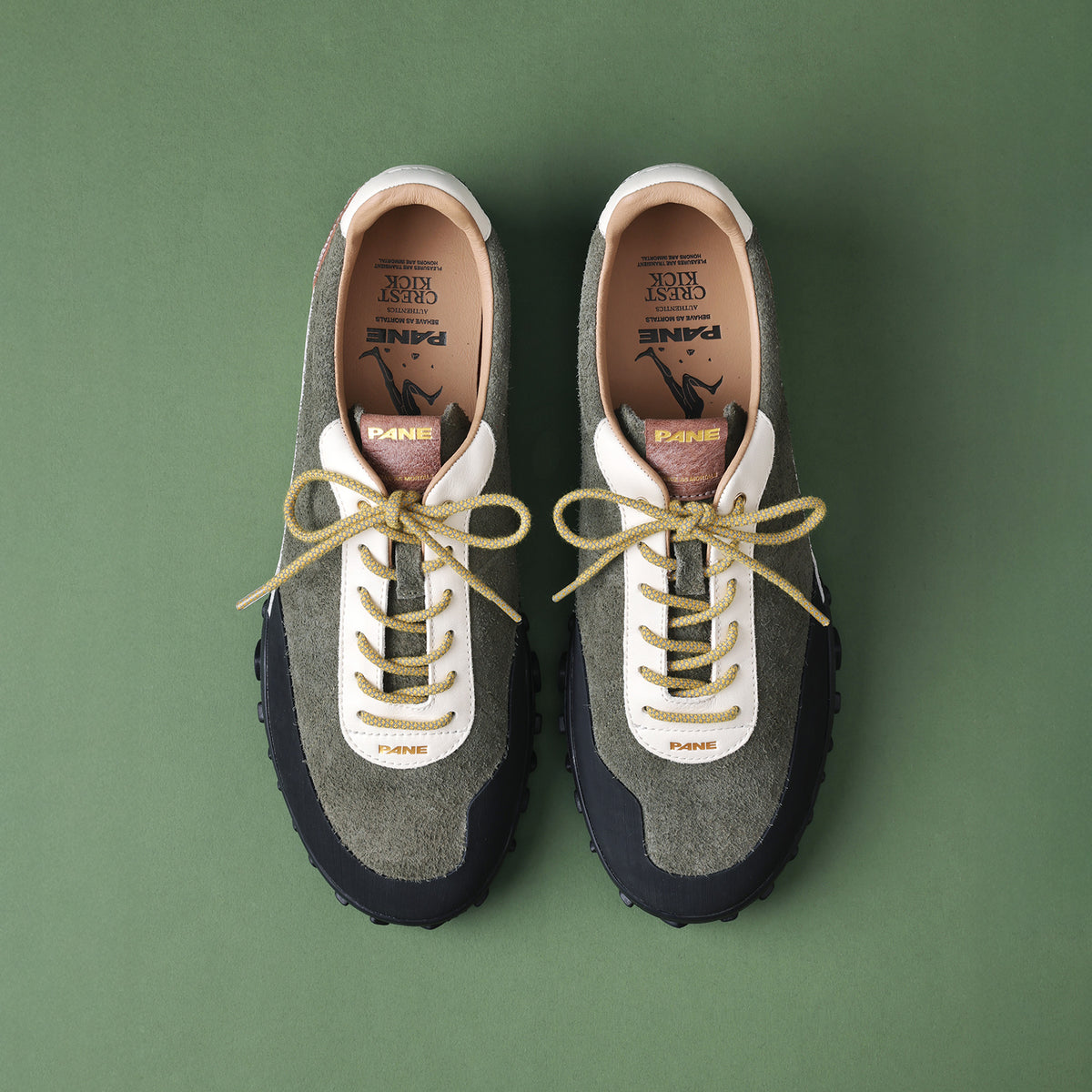 Pane Crest Kick Women’s Shoes - Moss Star