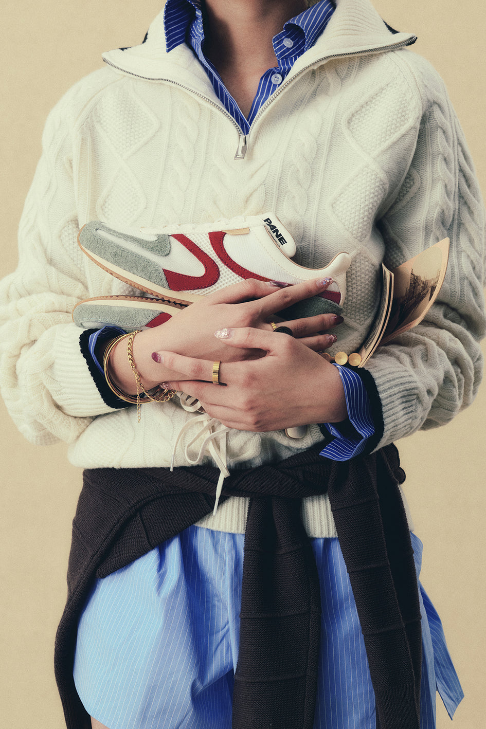 Minimalist Leather Sneakers | PANE Official