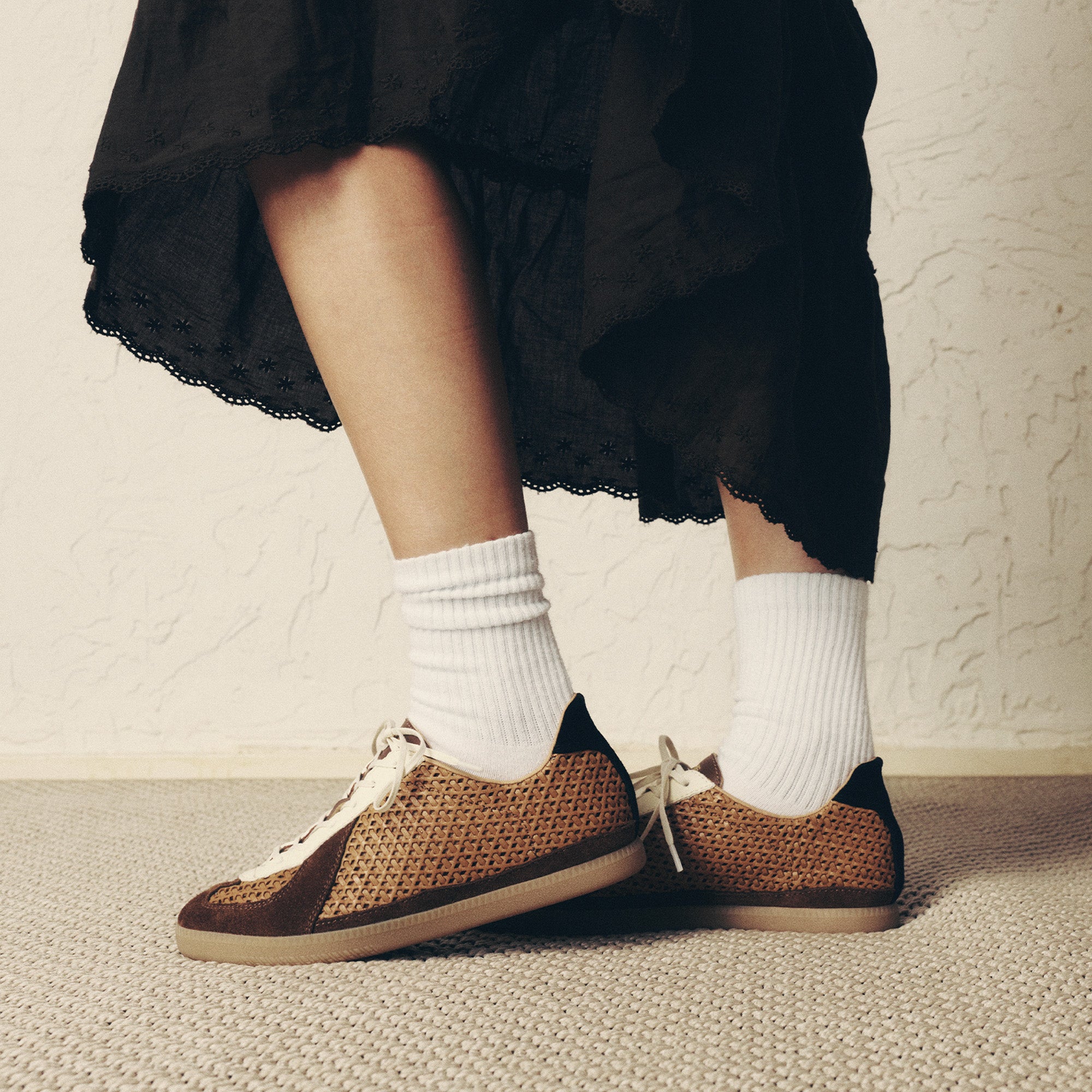 Shoe & Co. for LENO モカシン26cm キャメル Camp Moc - Natural Chromexcel, Camp Sole - Made in USA with