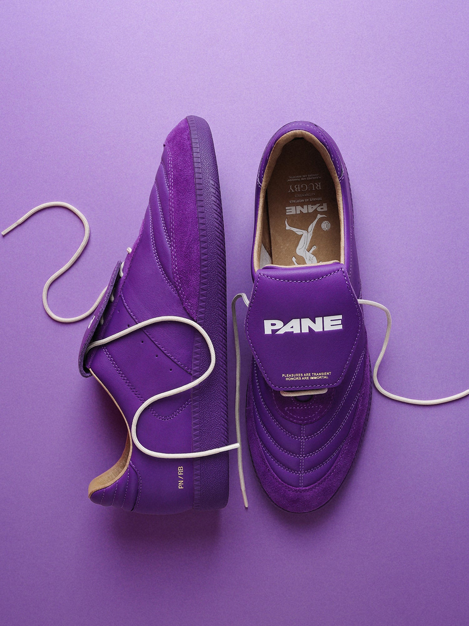 Pane Rugby Women's Shoes – Purple Heart