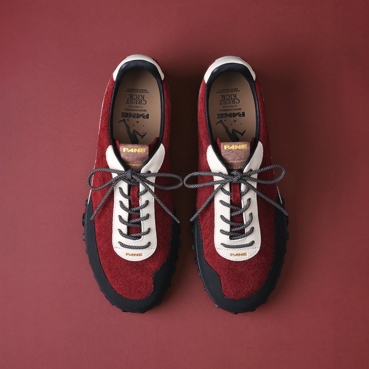 Pane Crest Kick Men’s Shoes - Crimson Moon