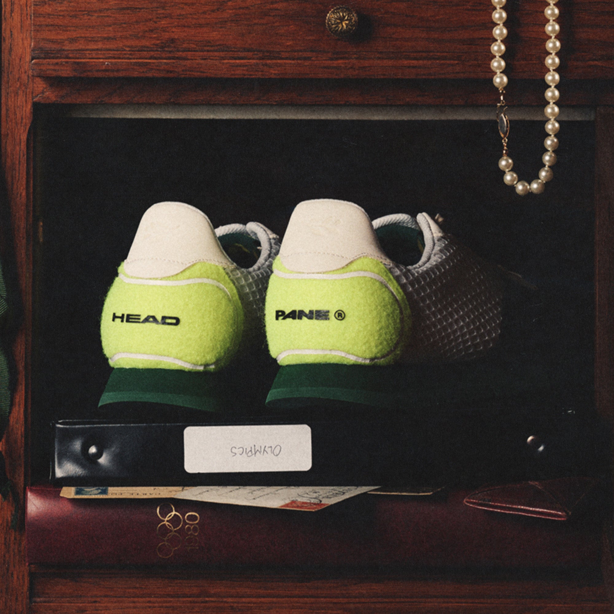 PANE x HEAD Pace Nostalgia Women’s Shoes – Court Verde